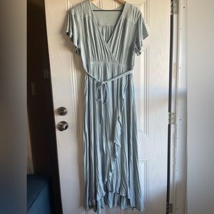 Isabel Maternity Maxi Dress